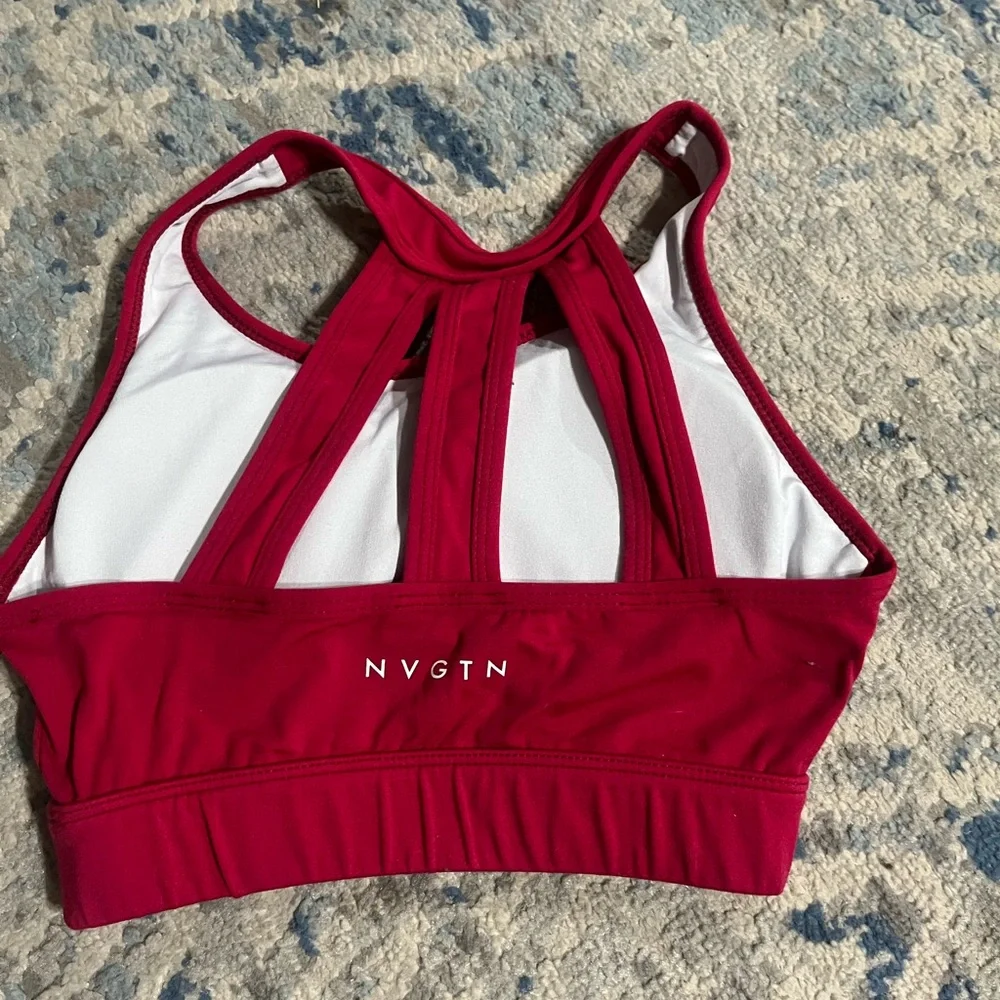 NVGTN trio bra in berry Xsmall - Picture 3 of 3